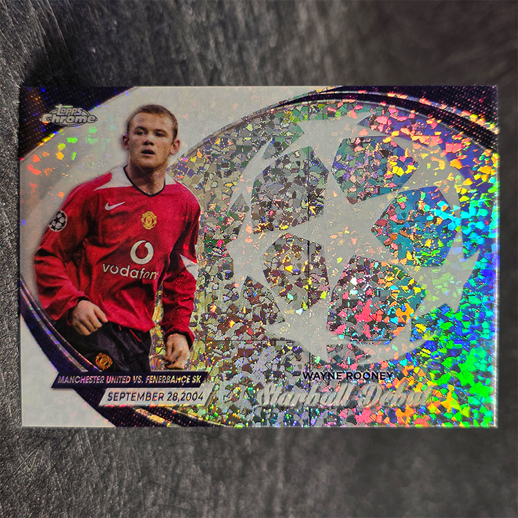 Topps Chrome UCC 2023-24 - Starball Debut - Wayne Rooney, Manchester United #SD-6