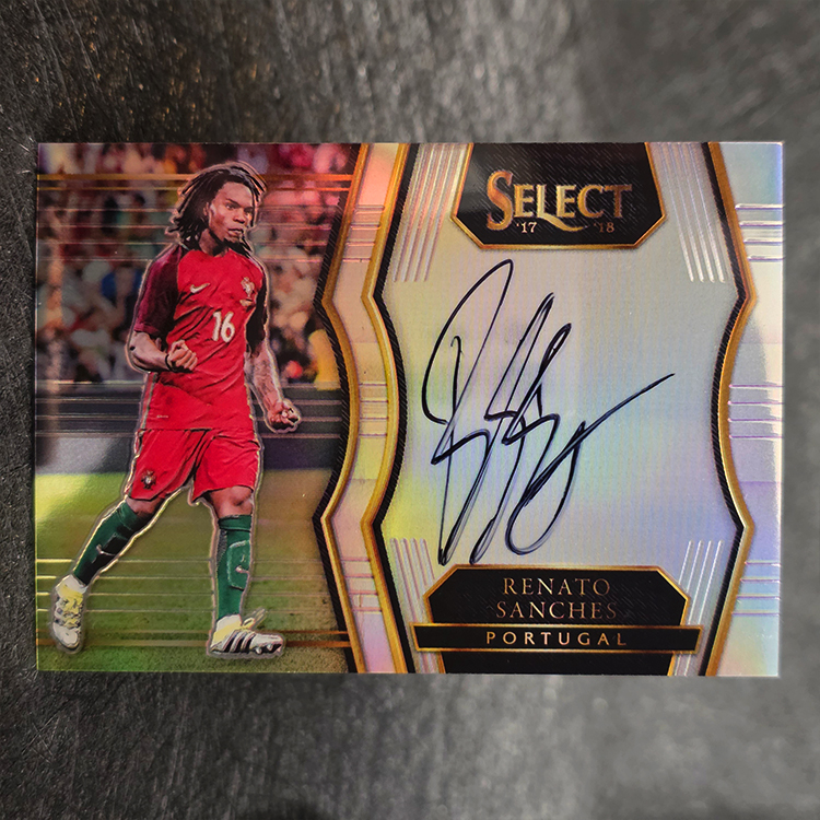 Panini Select 2017-18 - Auto, Silver - Renato Sanches, Portugal #SS-RS