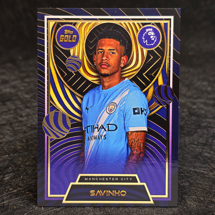 Topps Gold 2025-26 - Current Stars - Savinho, Manchester City