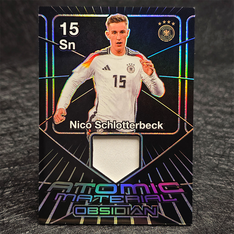 Panini Obsidian 2024-25 - Atomic Material - Nico Schlotterbeck, Germany /199 #AM-SN