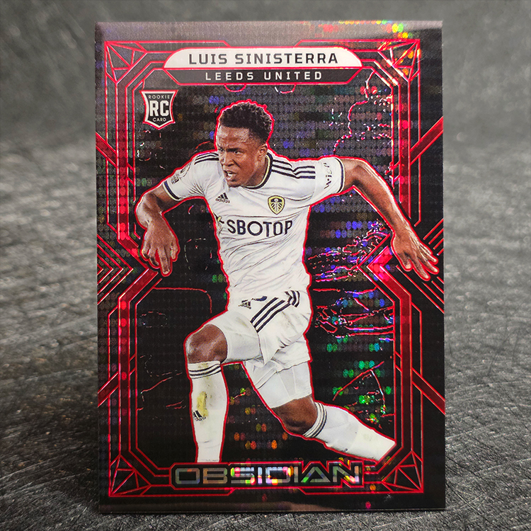 Panini Obsidian 2022-23 - Red - Luis Sinisterra, Leeds United /30 #53