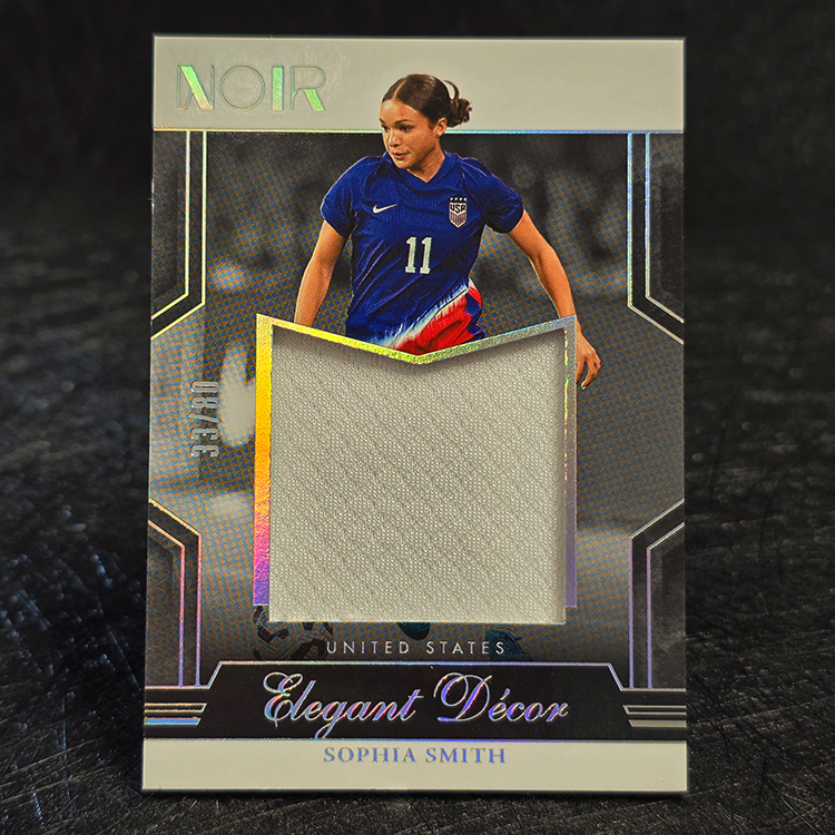 Panini Noir Soccer 2004-25 - Elegant Decor - Sophia Smith, United States /80 #ED-SS
