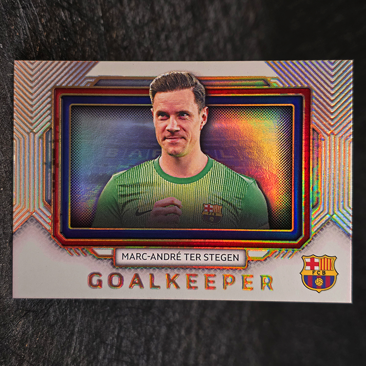 Futera Barcelona 2025 - Goalkeeper - Marc Andre ter Stegen #BL01