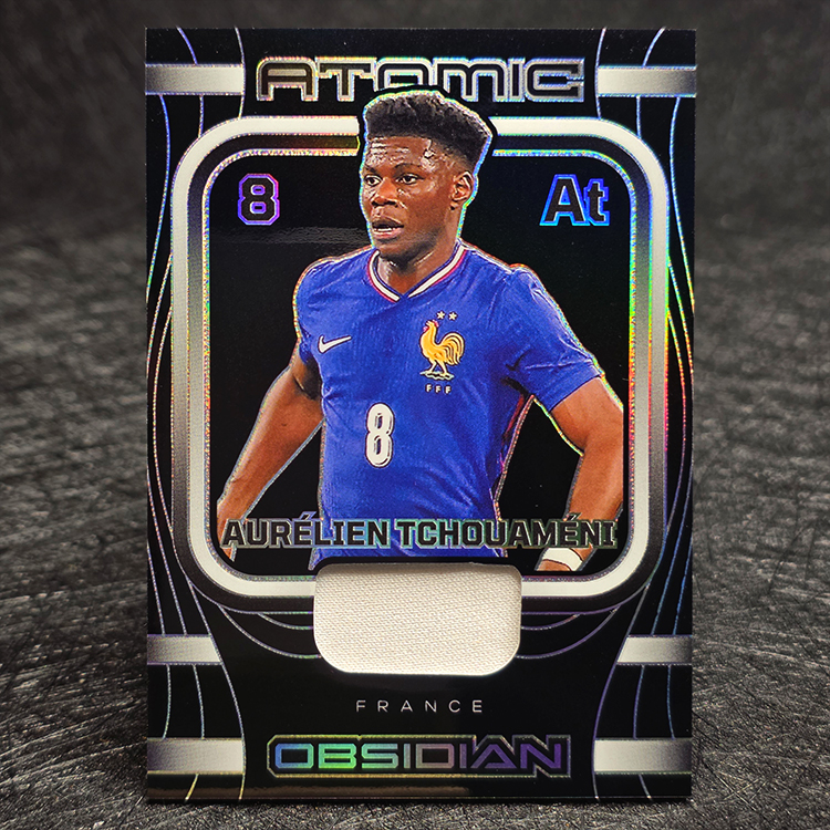 Panini Obsidian 2023-24 - Atomic - Aurelien Tchouameni, France /199 #AM-AT
