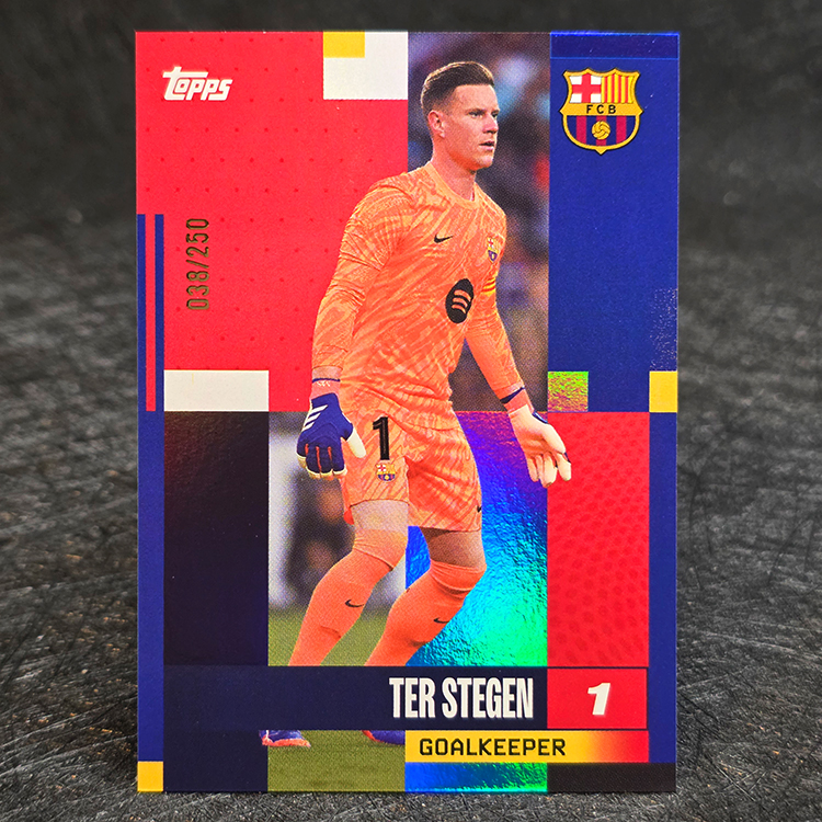 Topps Barcelona Team Set 2024-25 - Marc Andre ter Stegen, Barcelona /250 #1