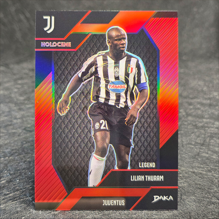 DAKA, Juventus Top Audience 2025 - Holocene, Red - Lilian Thuram /25 #HO-30