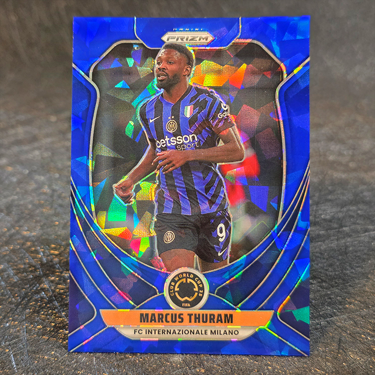 Panini Prizm FIFA Club WC 2025 - Blue - Marcus Thuram, Inter /175 #92
