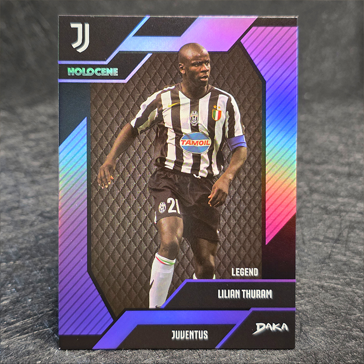 DAKA, Juventus Top Audience 2025 - Holocene, Purple - Lilian Thuram /75 #HO-U-30