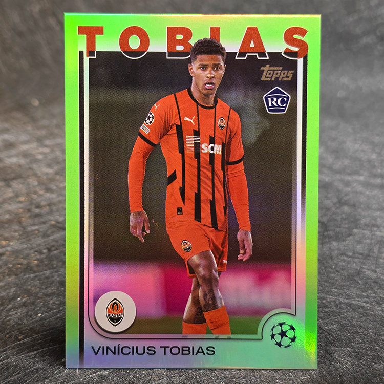 Topps UEFA 2024-25 - Green - Vinicius Tobias, Shakhtar Donetsk /199 #167
