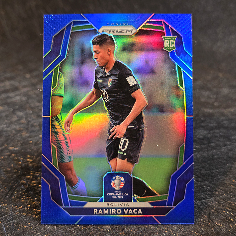 Panini Prizm Conmebol Copa America 2024 - Blue - Ramiro Vaca, Bolivia /110 #22