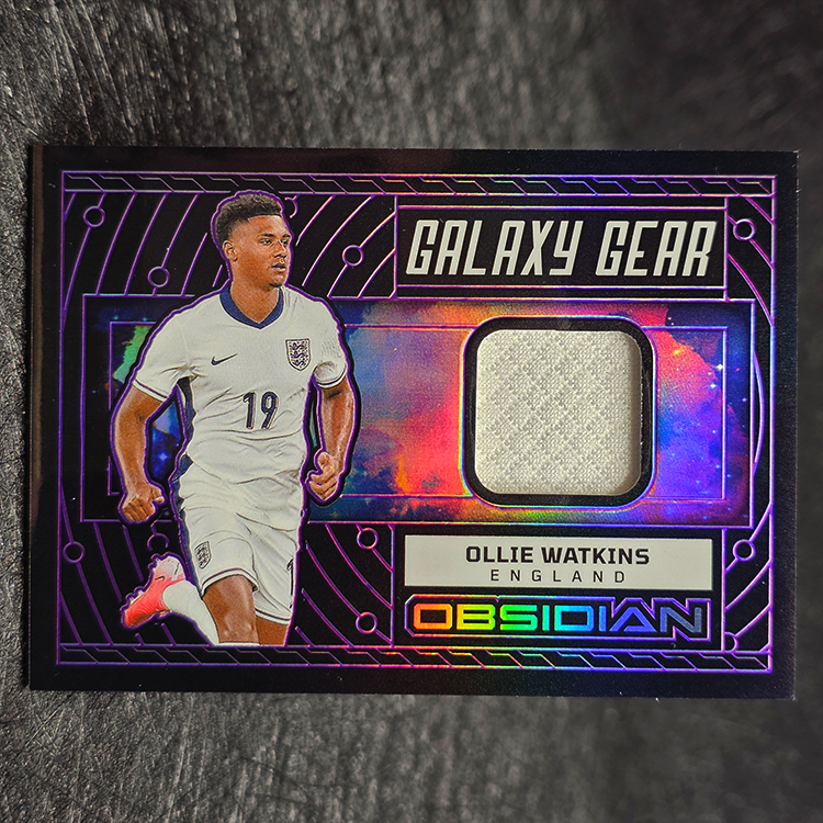 Panini Obsidian 2023-24 - Galaxy Gear - Ollie Watkins, England /50 #GG-OW