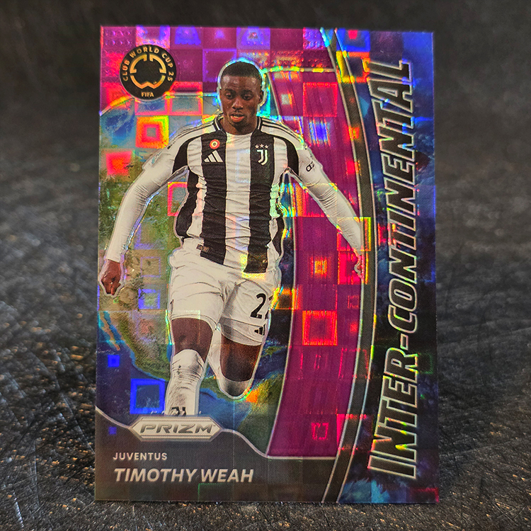 Panini Prizm FIFA Club WC 2025 - Inter-Continental - Timothy Weah, Juventus /49 #17
