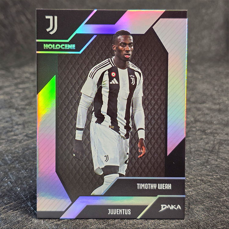 DAKA, Juventus Top Audience 2025 - Holocene, Silver - Timothy Weah /99 #HO-U-17