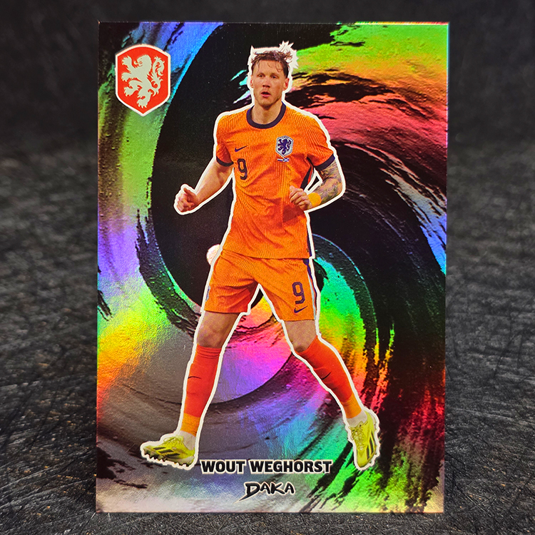 DAKA, Netherlands Top Audience 2025 - Silver - Wout Weghorst, Netherlands /175 #TC-8