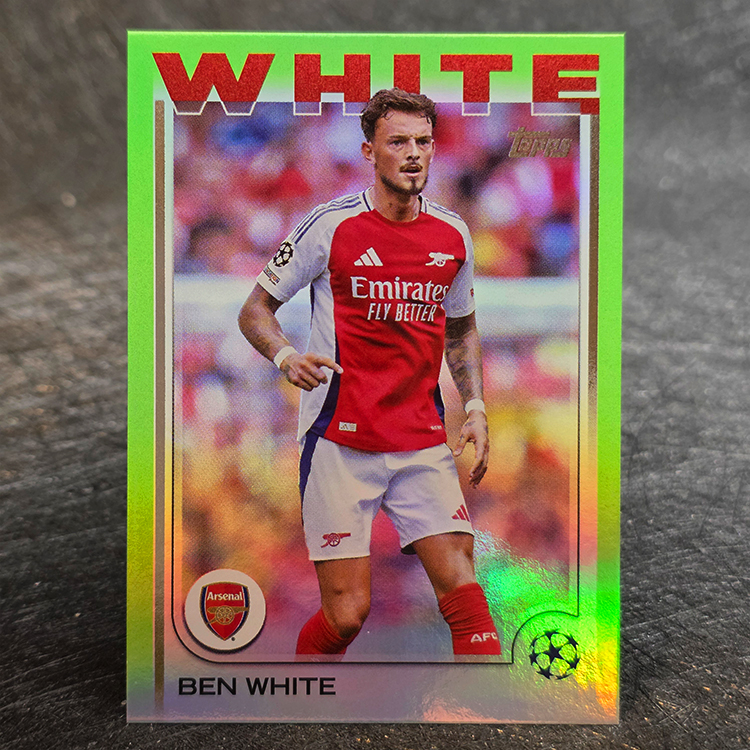 Topps UEFA 2024-25 - Green - Ben White, Arsenal /199 #95