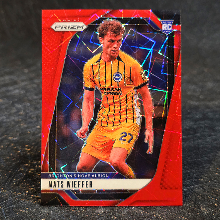 Panini Prizm PL 2022-25 - Red - Mats Wieffer, Brighton /49 #177