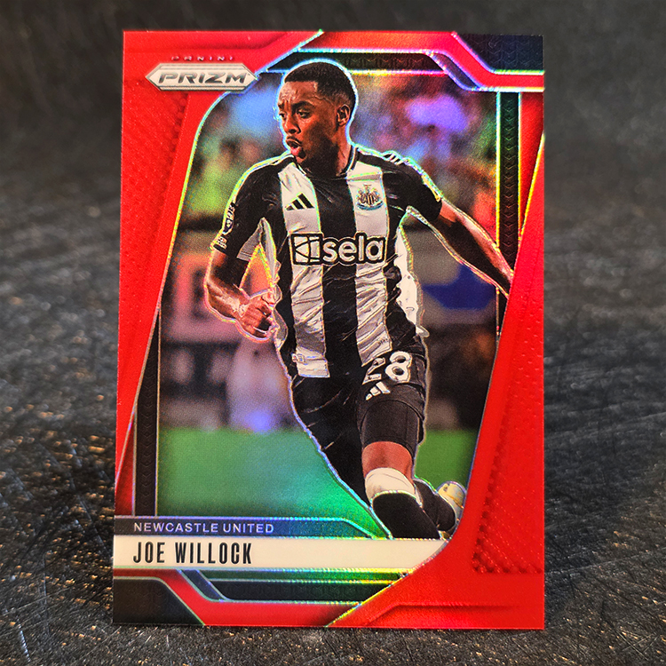 Panini Prizm PL 2024-25 - Red - Joe Willock, Newcastle United /199 #118