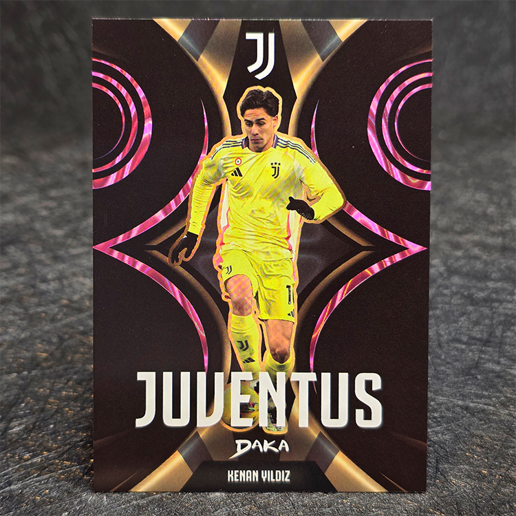 DAKA, Juventus Top Audience 2025 - Pink - Kenan Yildiz /99 #SH-7