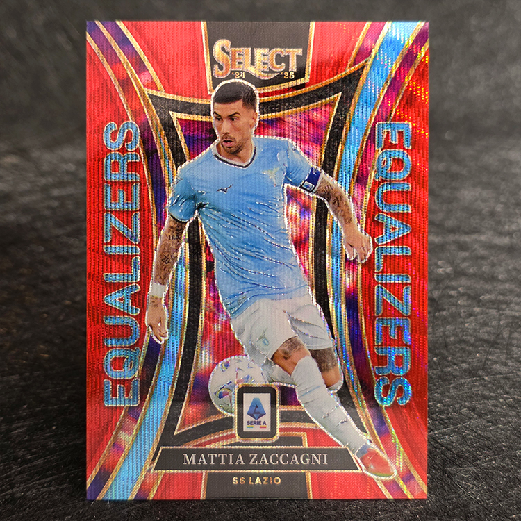 Panini Select Serie A 2024-25 - Equalizers, Blue - Mattia Zaccagni, Lazio /49 #8