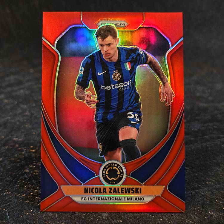 Panini Prizm FIFA Club WC 2025 - Red - Nicola Zalewski, Inter /199 #94