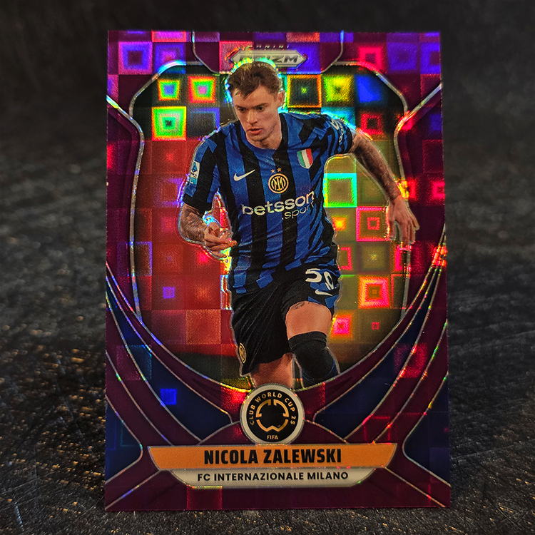 Panini Prizm FIFA Club WC 2025 - Purple - Nicola Zalewski, Inter /49 #94