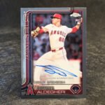 Topps Chrome 2025 - Rookie Auto - Samuel Aldegheri, Angels #CRDA-SA