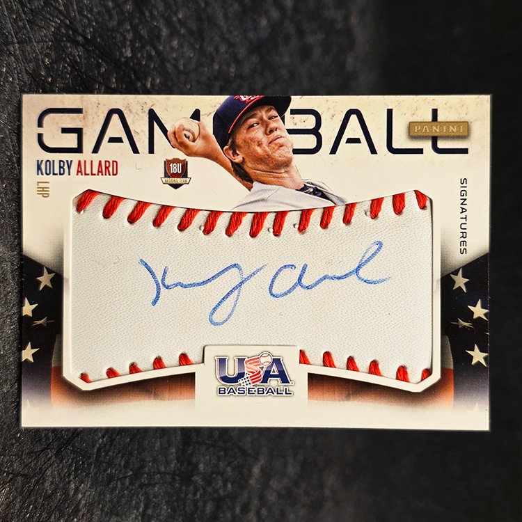 Panini USA Baseball 2014 - Gameball Signatures - Kolby Allard, United States /25 #29