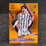 Topps Finest UCL 2022-23 - Orange - Tommaso Barbieri, Juventus /25 #149