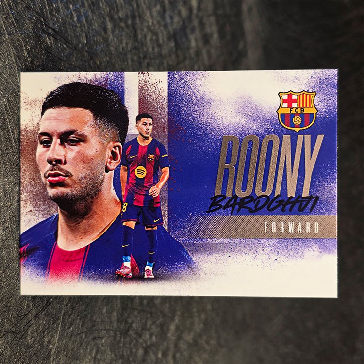 Futera FX 2025-26 - FC Barcelona - Roony Bardghji #BBL22
