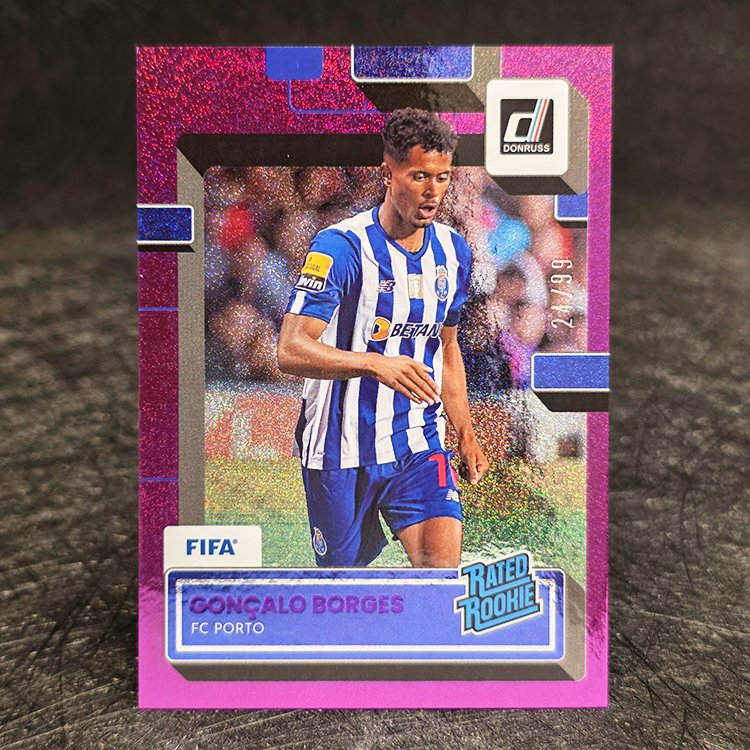 Panini Donruss FIFA 2022-23 - Rated Rookie - Goncalo Borges, Porto /99 #184