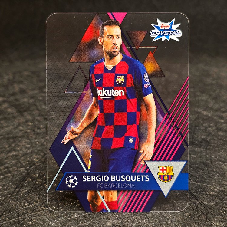 Topps Crystal CL 2019-20 - Sergio Busquets, Barcelona #5