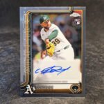 Topps Chrome 2025 - Rookie Auto - Carlos Duran, Oakland Athletics #AC-CDN