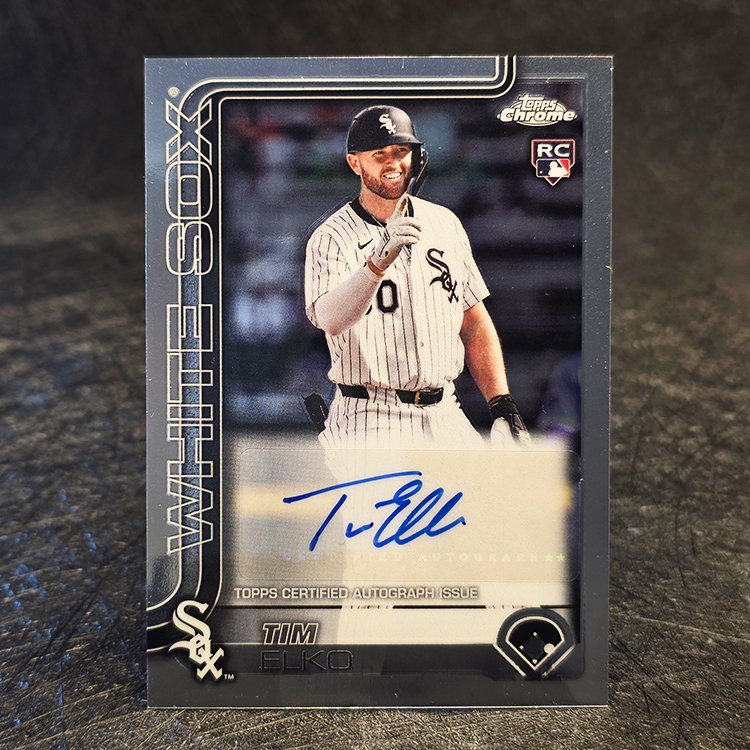 Topps Chrome 2025 - Rookie Auto - Tim Elko, Chicago White Sox #AC-TEO