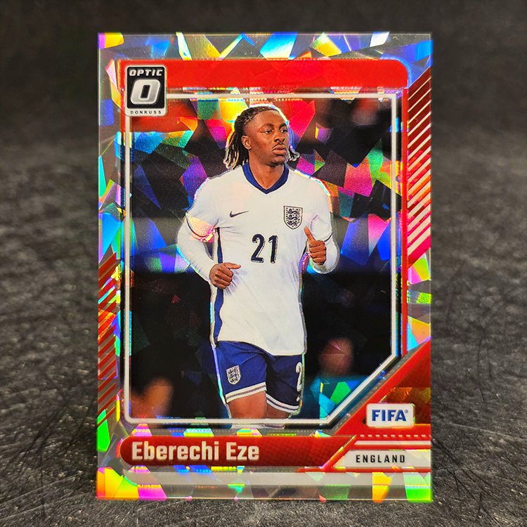 Panini Donruss Optic Soccer 2024-25 - Ice Prizm - Eberechi Eze, England #60