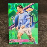 Topps Finest UEFA 2022-23 - Green - Jack Grealish, Manchester City /99 #95