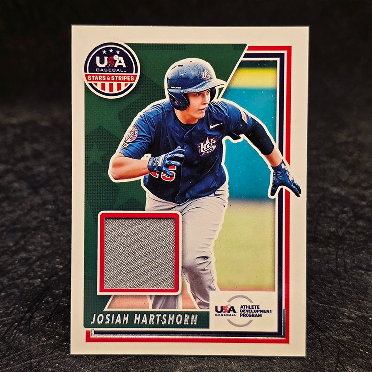 Panini 2022 - USA Baseball Stars & Stripes - Josian Hartshorn, Boston Red Sox #USAM-JH