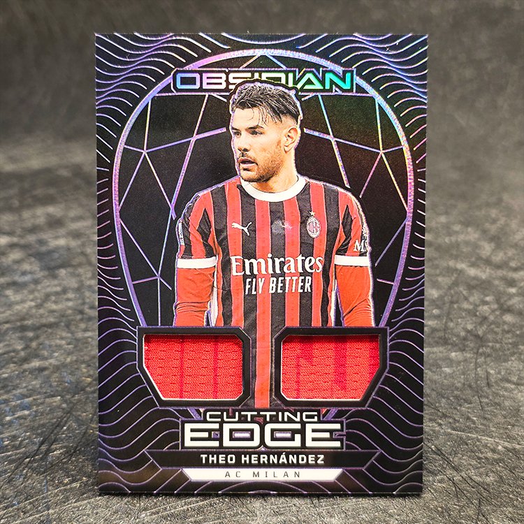 Panini Obsidian 2024-25 - Cutting Edge - Theo Hernandez, AC Milan /50 #CE-TH