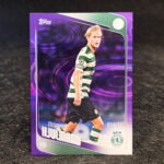 Topps UCC 2025-26 - Purple - Morten Hjulmand, Sporting /250 #199