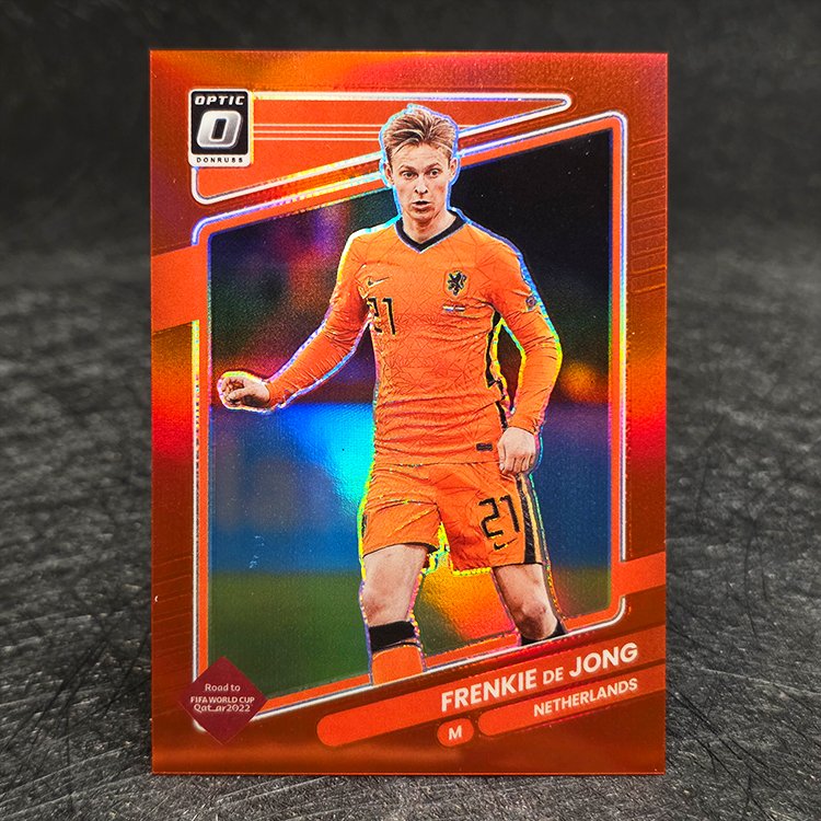 Panini Donruss Optic Soccer 2021-22 - Orange - Frenkie De Jong, Netherlands /149 #93