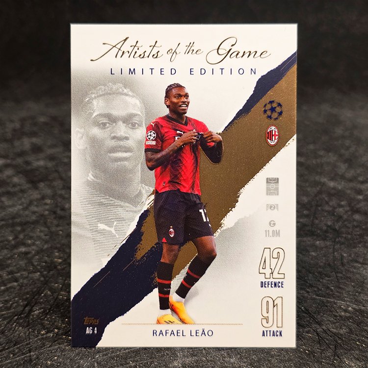 Topps Match Attax 2023-24 - Artists of the Game - Rafael Leao, AC Milan #AG4