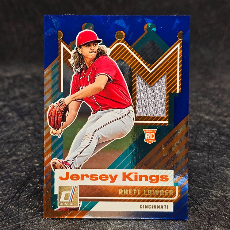 Panini Donruss Baseball 2025 - Jersey Kings - Rhett Lowder, Cincinnati Reds #JK-RL