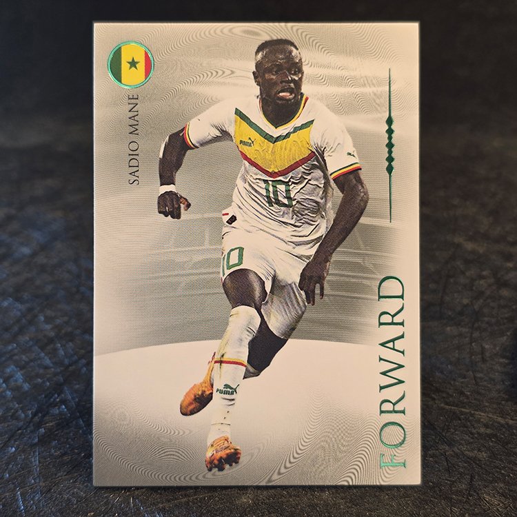 Futera Unique 2023 - Forward - Sadio Mane, Senegal /20 #077