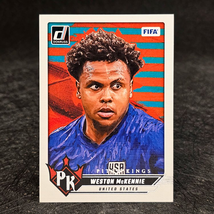 Panini Donruss FIFA 2024-25 - Pitch Kings - Weston McKennie, United States #12