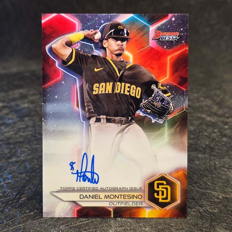 Bowman's Best 2023 - Auto - Daniel Montesino, San Diego Padres #B23-DM