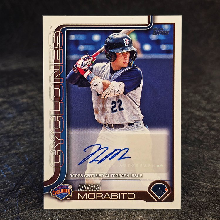 Topps Pro Debut 2025 - Auto - Nick Morabito, Brooklyn Cyclones #PD-194
