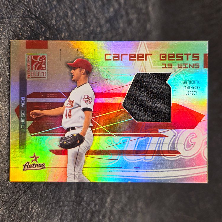 Donruss Elite 2003 - Career Bests - Roy Oswalt, Houston Astros /500 #CB-9
