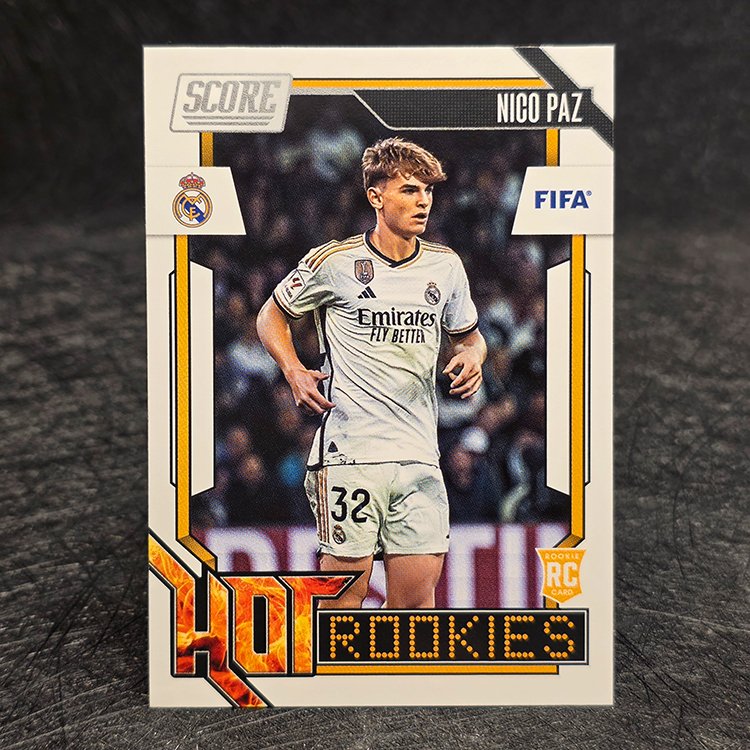 Panini Score FIFA Soccer 2023-24 - Hot Rookies - Nico Paz, Real Madrid #4