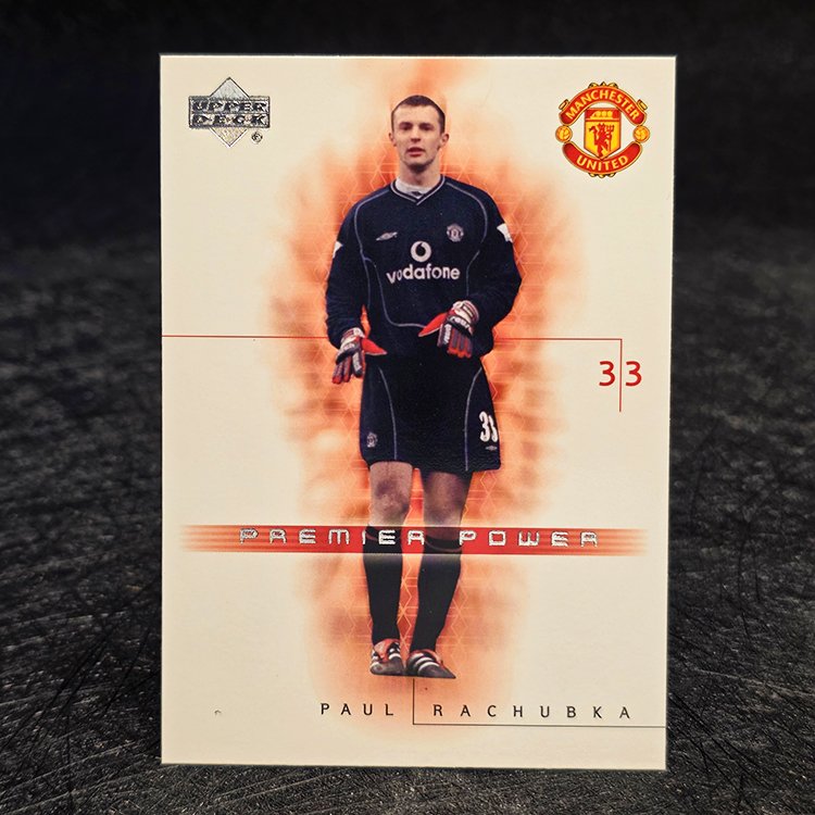 Upper Deck 2001-02 - Manchester United - Premier Power - Paul Rachubka #66