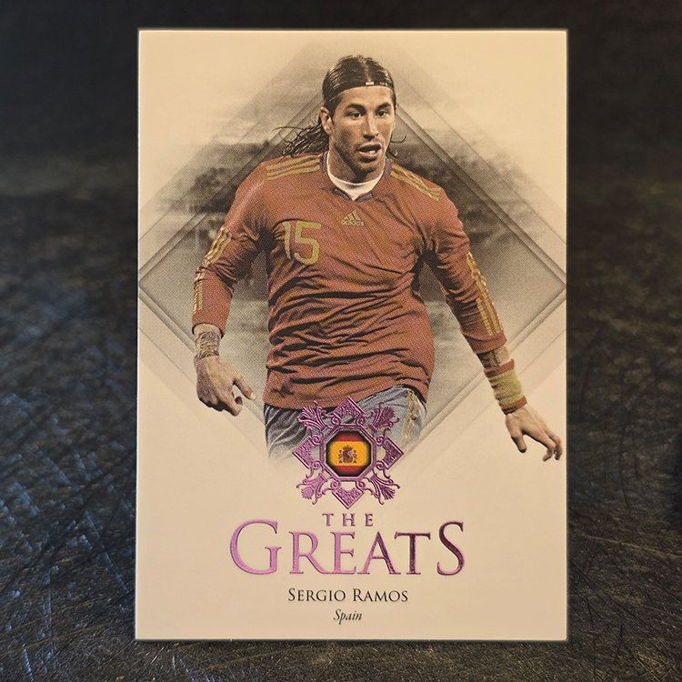 Futera Unique 2024 - Greats - Sergio Ramos, Spain /55 #109