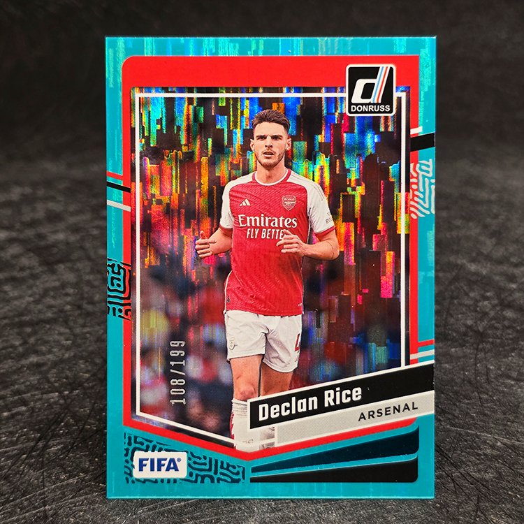 Panini Donruss Optic Soccer 2023-24 - Teal - Declan Rice, Arsenal /199 #70